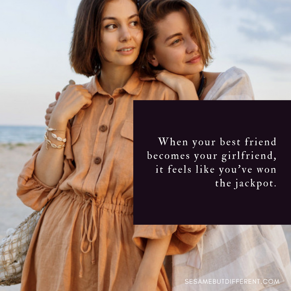 Lesbian with best friend